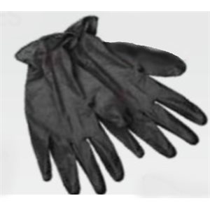 GANTS VINYLE NOIR JETABLES LARGE